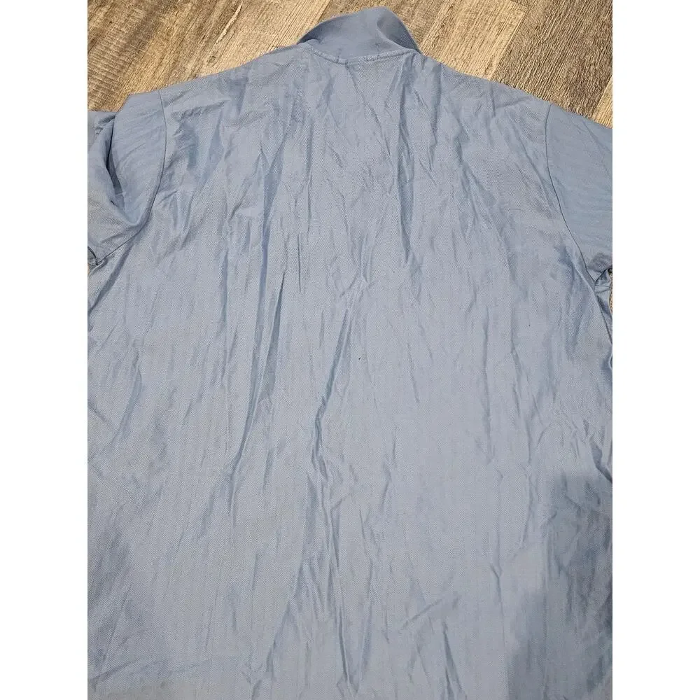 Polo Ralph Lauren mens xxl herringbone polo shirt short sleeve light blue